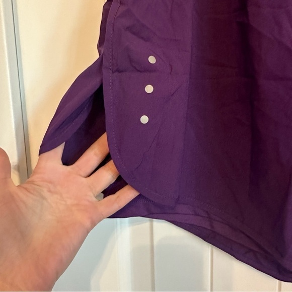 NWOT never worn XXL purple running shorts - Picture 2 of 7